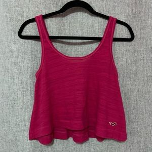 Hollister Pink Crop Top
